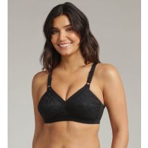 Playtex-Soutien-gorge sans armatures noir Cœur Croisé 556