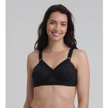 Playtex-Soutien-gorge sans armatures noir Cœur Croisé 556
