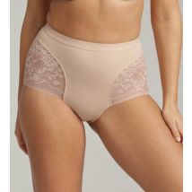 Playtex-Culotte taille haute beige Expert in Silhouette