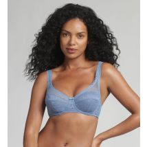 Playtex-Soutien-gorge avec armatures bleu océan Cœur Croisé Féminin Recyclé