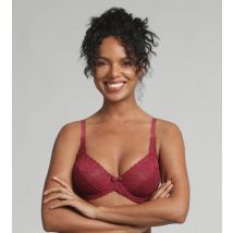 Playtex-Soutien-gorge avec armatures rouge carmin Flower Elegance Recyclé