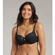 Playtex-Soutien-gorge balconnet noir Flower Elegance Recyclé