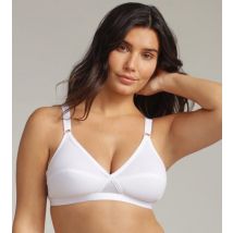 Playtex-Soutien-gorge sans armatures blanc Essential Support Coton