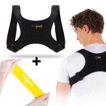 Dunimed Ventilerende Houdingcorrector / Posture corrector + Gratis weerstandsband