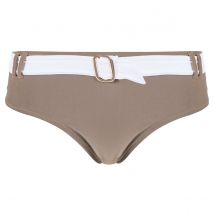 Shorty de bain taupe/ivoire Plage by Brigitte Bardot - Pomm'Poire