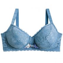 Soutien-gorge grand maintien bleu Oh La La - Pomm'Poire