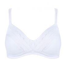 Soutien-gorge souple sans armatures blanc Instant - Pomm'Poire