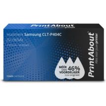 PrintAbout huismerk Toner CLT-P404C (SU365A) 4-kleuren Multipack Geschikt voor Samsung