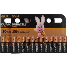 Duracell Plus AA MN1500 batterij 24 stuks Batterij