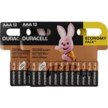 Duracell AAA MN2400 Batterij 24 stuks