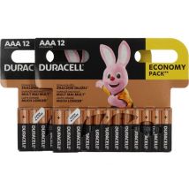 Duracell AAA MN2400 batterij 24 stuks Batterij