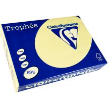 Clairefontaine Geel A4 Gekleurd papier 80 grams (500 vel)