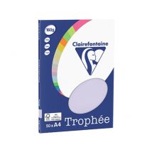 Clairefontaine Lila A4 Gekleurd papier 160 grams (50 vel)