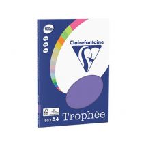 Clairefontaine Violet A4 Gekleurd papier 160 grams (50 vel)
