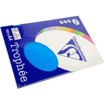 Clairefontaine Caribbean blauw A4 Gekleurd papier 80 grams (100 vel)