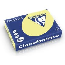 Clairefontaine Citroengeel A4 Gekleurd papier 80 grams (500 vel)