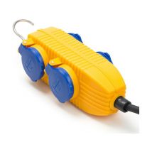 Brennenstuhl 4-voudig 5 m Buiten Stekkerdoos