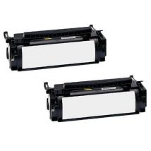 Compatible Multipack Lexmark Optra M412N Printer Toner Cartridges (2 Pack) -17G0154