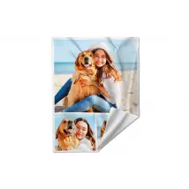 Personalised Photo Blankets - Cosy Up With Your Furry Friend