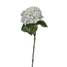Tige Hortensias Artificielle Crème 63 Cm