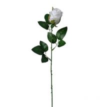 Bourgeon Rose Artificielle Crème 49 Cm