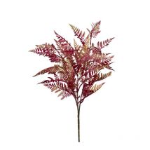 Fougère Artificielle Orange 54 Cm