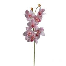 Tige Orchidée Artificielle Rose 96,5 Cm