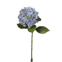 Tige Hortensias Artificielle Bleue 23*66 Cm
