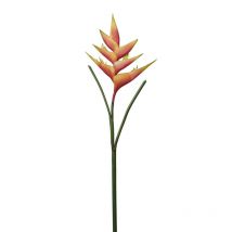 Tige Heliconia Artificielle Orange 19*19*87 Cm