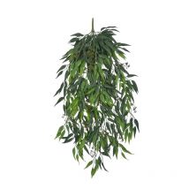 Branche Eucalyptus Staigeriana Artificielle Verte Extérieur L.100 Cm X L.35 Cm Anti-uv