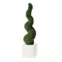 Buis Artificiel Spirale 1m20 extérieur Anti-UV