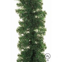 Guirlande De Pin Avec 280 Pointes En Pvc Ignifugées, Ø 32 Cm, 270 Cm Artificielle Rouge