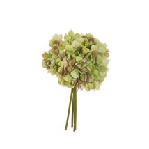 Bouquet D'hortensia Juliet X4 Avec Tube En Pvc, 35 Cm Artificiel Rouge