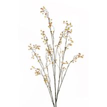 Baies D'automne Branche Longue, Collection De Feuillage, 133 Cm Chaque Pièce Dans Un Sac En Polyéthylène Artificiel Rouge