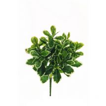 Pittosporum Branche X 7 Avec 147 Feuilles Toucher Naturel, 40 Cm Artificiel Panaché