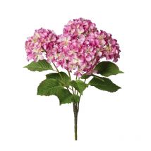Hortensia Artificiel X5 Branches 32 X 32 X 52 Cm - Beauté R1