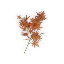 Feuilles D'érable Artificielle X6 90 Cm Cm - Orange Pd - 1