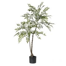 Bambou Sacré Artificiel 120 Cm En Pot - Vert