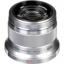 Olympus M.Zuiko Digital 45mm f/1.8 Lens Silver