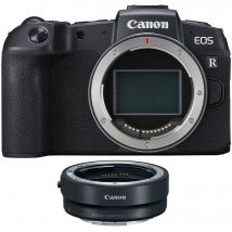 Canon EOS RP Mirrorless Camera Body with EF&#45;EOS R mount adapter