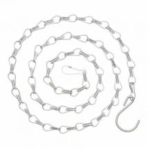 Sphère lumineuse Solaire D36cm 140 LED blanc froid 8 jeux lumières IP44 SMART Connect Lotti 31V