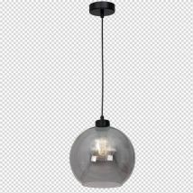 Suspension globe sphérique SOFIA fumée 1 x E27