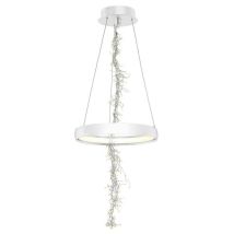 Suspension cône pampilles cristal SPARK LED 35W