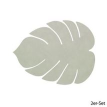 Platz-Set 'Leaf' 2er-Set olive