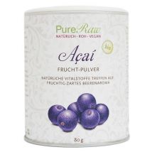 Acai Frucht Pulver (Bio & Roh) 2 x 80 g