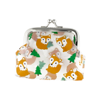 Purse with clasp close - Clipurse Fox