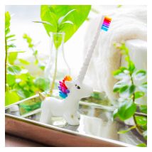 Porte brosse à dents et Brosse à dents - Unicornsmile
