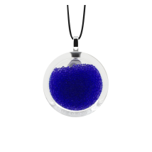 Pendentif en verre soufflé - Cachou Mini Billes