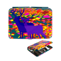Zigarettenetui - Cigarette case Feuilles d'automne
