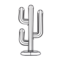 Porte capsules / dosettes Nespresso - Cactus